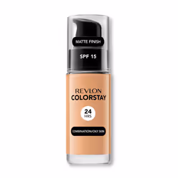 Revlon ColorStay Makeup for Combination/Oily Skin SPF 15, Golden Beige, Step 1: Shake well Step 2: Apply a small dab to one a ...