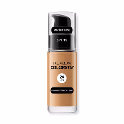 Revlon ColorStay Makeup for Combination/Oily Skin SPF 15, Combination skin, Oily skin, Deep, Medium, Toast, Matte, Step 1: Sh ...
