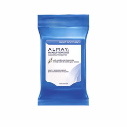 Almay Night Soothing Makeup Remover Cleansing Towelettes  Hypoallergenic  Cruelty Free  Oil Free  Fragrance Free  Ophthalmolo ...