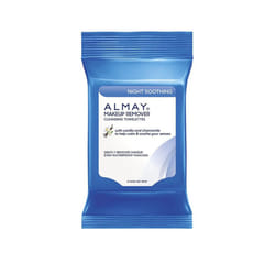 Almay Night Soothing Makeup Remover Cleansing Towelettes  Hypoallergenic  Cruelty Free  Oil Free  Fragrance Free  Ophthalmologist & Dermatologist Test
