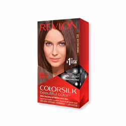 Revlon ColorSilk Beautiful Color 27 Deep Rich Brown, Brown, Deep Rich Brown, Women, Ammonia, Box, 1 pc(s)