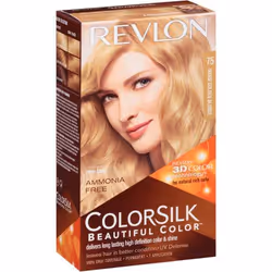 Revlon ColorSilk Beautiful Color 75 Warm Golden Blonde, Blonde, Warm Golden Blonde, Ammonia
