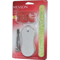 Revlon Pedicure Kit Toe Clip/ Nail File/ Pumice/ Toe Separators