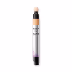 Revlon YouthFX Fill + Blur Concealer, Medium Deep, Click the bottom of the pen until you see a dab of concealer on the cushio ...