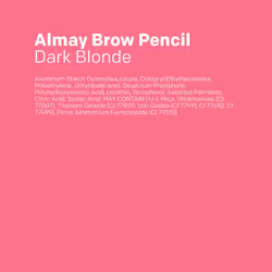 Almay Eyebrow Pencil with Eyebrow Brush  Easy to Achieve Brows  Hypoal