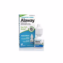 Alaway Antihistamine Eye Drops from Bausch + Lomb 0.34 FL OZ (10 mL)