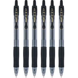 Pilot g2 07 Black Fine Retractable gel Ink Pen Rollerball 07mm Nib Tip