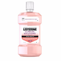 Listerine Clinical Solutions Gum Health Antiseptic Mouthwash  Antigingivitis & Antiplaque Oral Rinse Helps Prevent Buildup &  ...