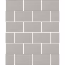 Crown Wallcoverings London Glitter Tile Wallpaper Grey M1123