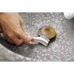 Full Circle Micro Manager Detail Brush and Crevice Tool - White