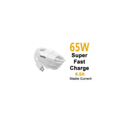 Official OPPO SUPERVOOC 65Watt Fast Charger Data Cable Lead for OPPO A36 X2 X3