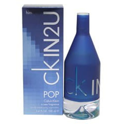 CkIn2u Pop by Calvin Klein for Men Eau De Toilette Spray 100 Ml /3.4 Oz