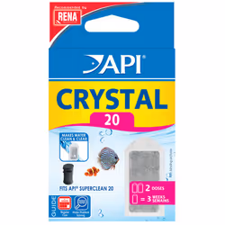 API Superclean Media Crystal Filter Foam Filtration For Rena Aquarium Fish Tank - API Crystal 20 Media 2-pack
