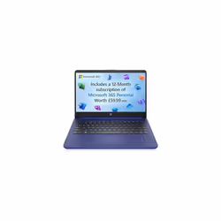 HP Stream 14" Laptop , Intel N4120 Processor , 4 GB RAM , 128 GB SSD , Intel UHD Graphics , HD Display , Dual Speakers , Micr ...