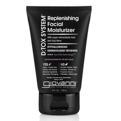 GIOVANNI D:tox System Replenishing Facial Moisturize - Face Moisturizer  Contains Super Antioxidants Acai & Goji Berry  Helps to Prevent Dryness  Hydr