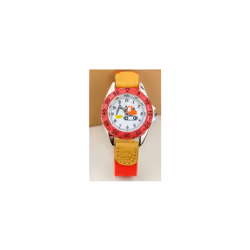 Boys Girls Quartz Watch Kids Childrens Fabric Strap Student Wristwatch - Dial pattern 4