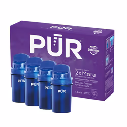 PUR Water Pitcher & Dispenser Replacement Filter 4-Pack Genuine PUR F
