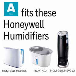 Honeywell Replacement Wicking Filter A  3 pack  White  3 Count