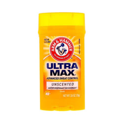 Arm & Hammer, Solid Antiperspirant Deodorant, Mens, Unscented, 73g