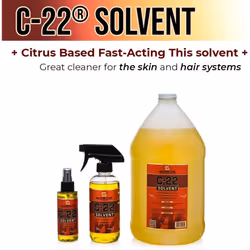 C 22 SOLVENT TOUPEES & LACE FRONT DISSOLVER 4 Oz