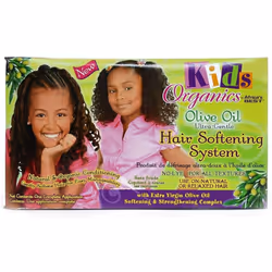 Africa's Best Organic Kids Olive Oil Hair Softening System Kit