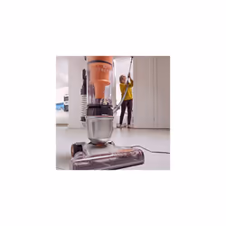 Vax Air Stretch Upright Vacuum Cleaner | Over 17m Reach | Powerful, Multi-cyclonic, Lightweight, Silver and Orange, 820W