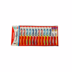 26 x Colgate Toothbrush Medium Super Flexi & Zig Zag Anti-Bacterial