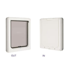 Dog Mate Medium Dog Door 215W White