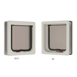 Cat Mate Lockable Cat Flap with Door Liner 234W White
