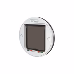 Cat Mate Large Glass Fitting Cat Flap 357W White