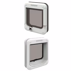 Cat Mate Rotary 4 Way Locking Cat Flap 358W White