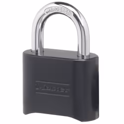 Master Lock 178D Set Your Own Combination Lock 1 Pack Black