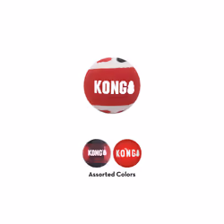 KONG Signature Balls 3-pk Assorted Large
