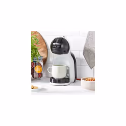 De'Longhi NescafÃ© Dolce Gusto Mini Me, Single Serve Capsule Coffee Machine Starter Kit,  EDG155.BG, 230 Milliliters, Black & Grey