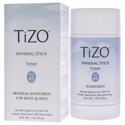 Mineral Stick Tinted SPF 45 by Tizo for Women - 1 oz Sunscreen