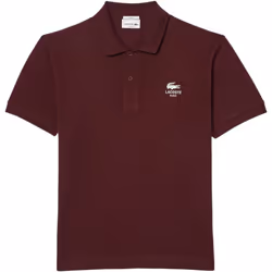 Lacoste PH2723 Mens Polo Shirts Collared Classic Fit Top Summer Sports GolfÂ Tee - Maroon, S