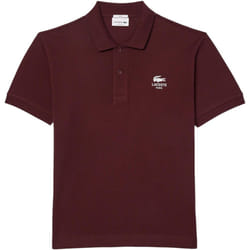 Lacoste PH2723 Mens Polo Shirts Collared Classic Fit Top Summer Sports GolfÂ Tee - Maroon, S