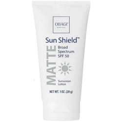 Obagi Medical Sun Shield Spf 50 Matte travel size 28g