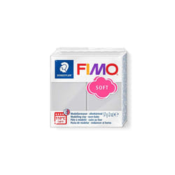 STAEDTLER FIMO Soft Polymer Clay - -Oven Bake Clay for Jewelry, Sculpting, Crafting, Dolphin Grey 8020-80