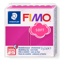 Staedtler FIMO Soft Polymer Clay - -Oven Bake Clay for Jewelry  Sculpting  Crafting  Raspberry 8020-22
