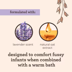 Aveeno Baby Calming Comfort Baby Bath, Lavender and Vanilla, 8 Oz.