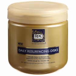 RoC Daily Resurfacing Disks Hypoallergenic Exfoliating Makeup Removing Pads 28 Count (packaging may vary)