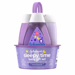 Johnson's Sleepy Time Bedtime Baby Gift Set with Relaxing NaturalCalm