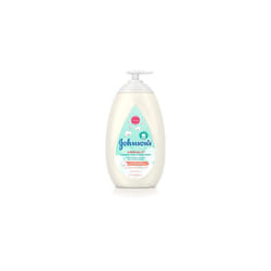 Johnson's CottonTouch Newborn Baby Face and Body Lotion, Hypoallergenic and Paraben-Free Moisturization for Baby's Sensitive Skin, Made with Real Cott