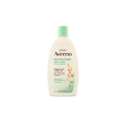 Aveeno Revitalizing Body Wash for Sensitive Skin, Green Tea, 18 fl. oz