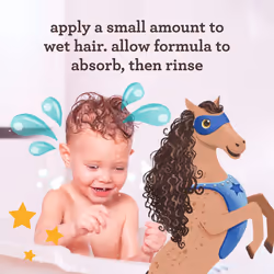 Aveeno Kids Curly Hair Conditioner With Oat Extract & Shea Butter  Gen