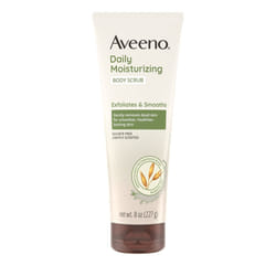 Aveeno Daily Moisturizing Body Scrub  Exfoliating Body Wash for Smoother  Healthier Looking Skin  Soothing Prebiotic Oat Formula  Sulfate-Free  Soap-F