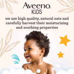 Aveeno Kids Bubble Bath Sensitive Skin 19.2 Ounce