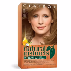 Clairol Natural Instincts, Blonde, Sandalwood/Dark Cool Blonde, 1. Do a patch test 48 hours before coloring. 2. When you’re r ...