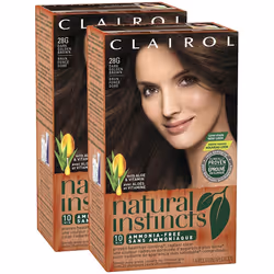 Clairol Natural Instincts  028G  Golden Cappuccino  Dark Golden Brown  2 pk